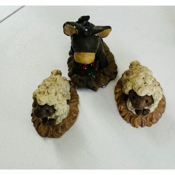 Vintage Dior Mdse. Co. 1991  Mouse Mini  Nativity 7 Piece Set - Picture 8 of 8